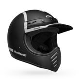 Bell Helmets Moto-3 Fasthouse Old Road Matte/Gloss Black/White Helmets